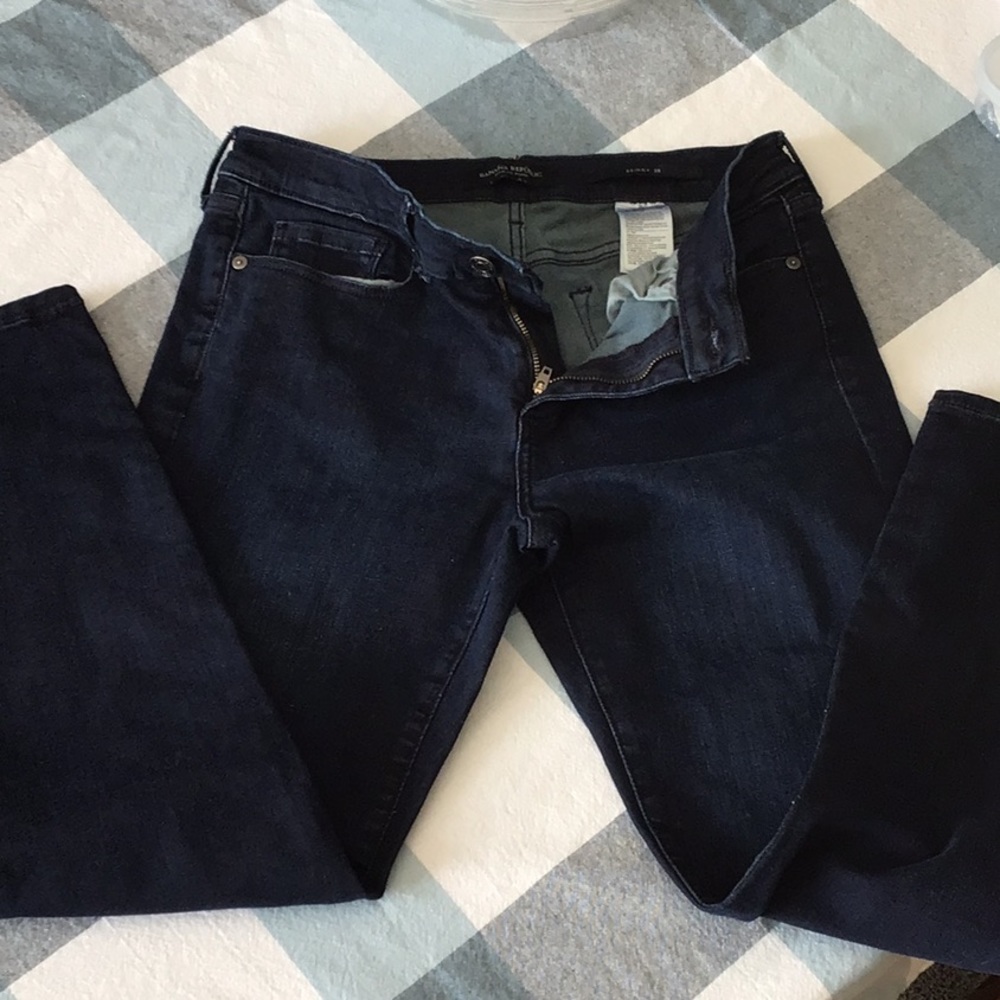 Banana republic skinny jeans womens size 29 rarely worn